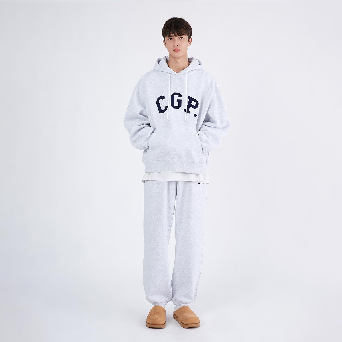 《SEVENTEEN Hoshi同款》CGP簡約Logo帽T運動套裝