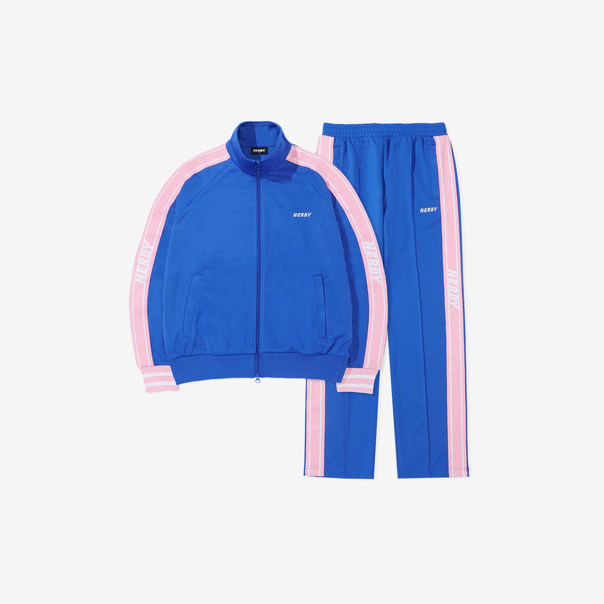 《少女時代 太妍同款》Palette Track運動夾克套裝（藍色）