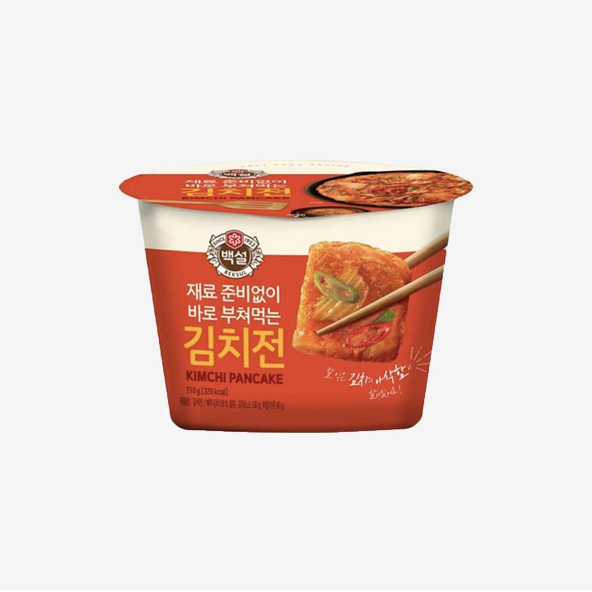 korean brand beksul's kimchi jeon cup mix