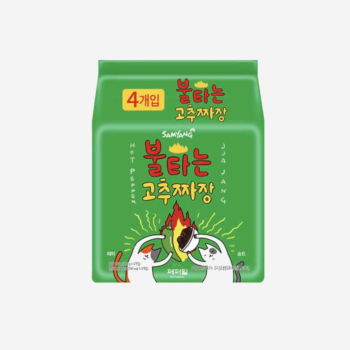 Fire Noodles Hot Pepper Jjajang (4pack)