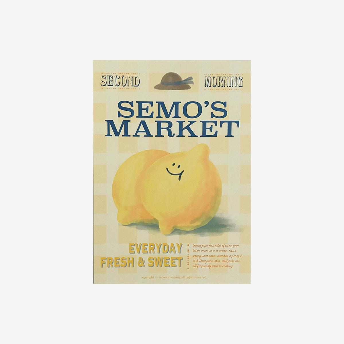 Semo Market迷你裝飾海報