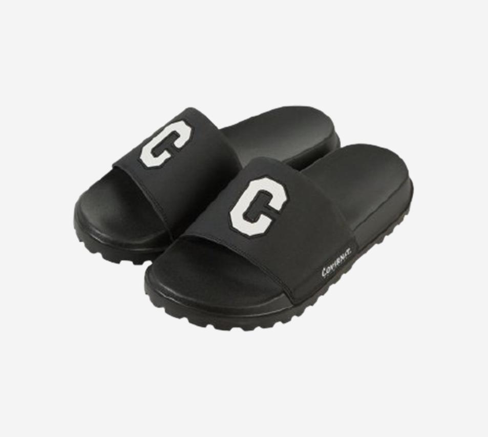 C字Logo拖鞋（黑色）