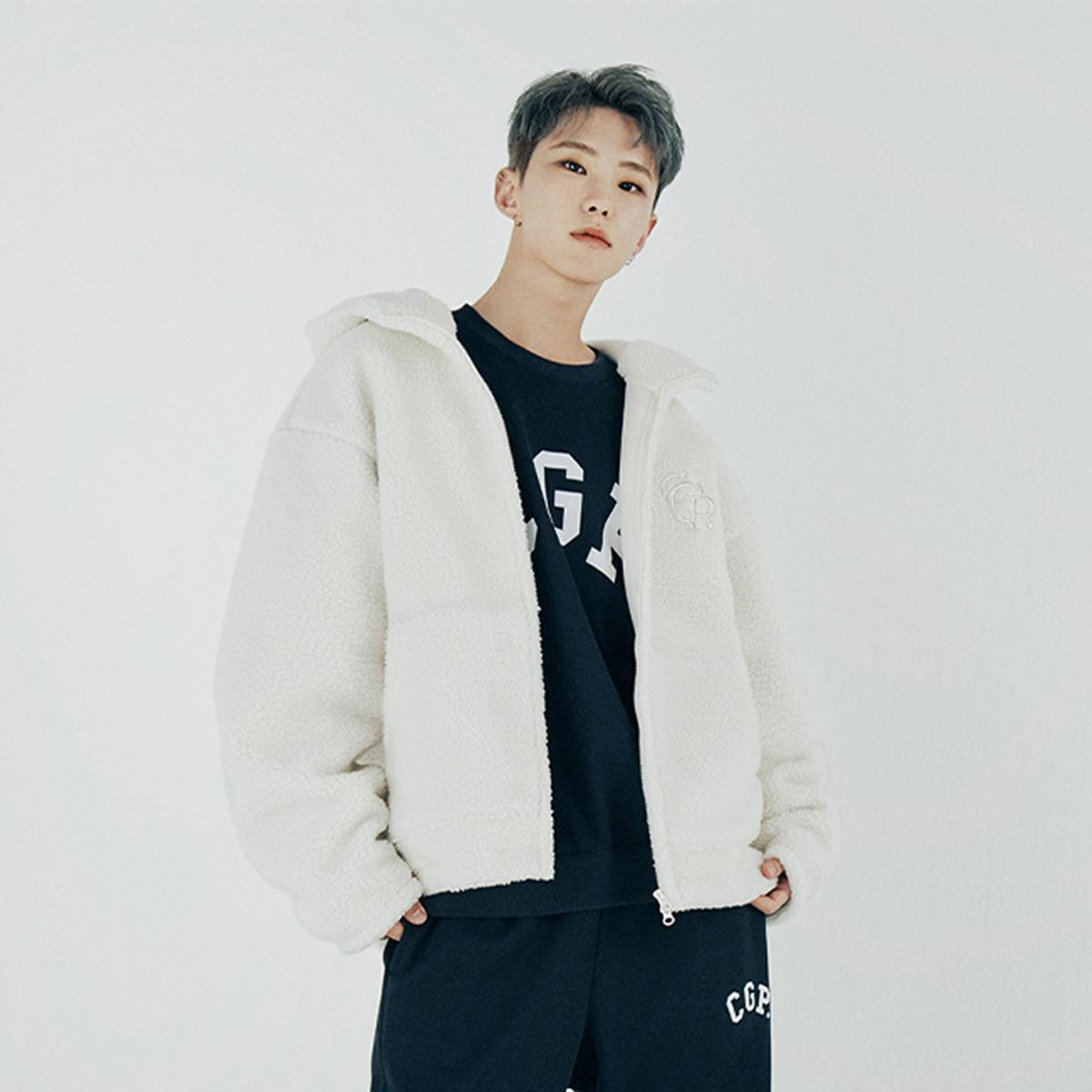 《SEVENTEEN Hoshi同款》CGP羊羔毛連帽外套