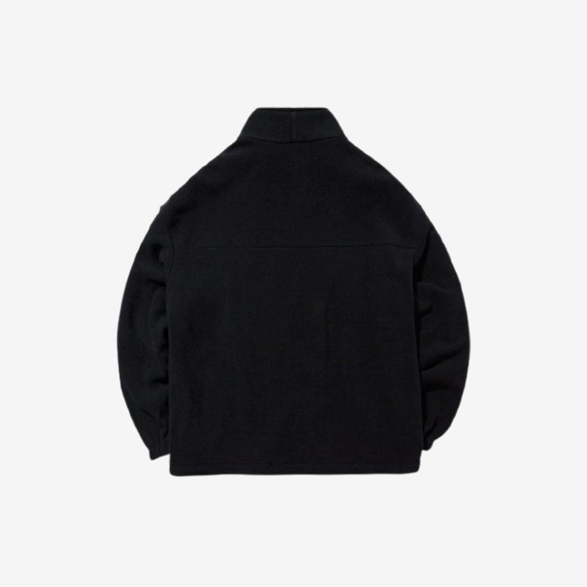 Fleece Zip-Up 絨毛夾克（黑色）
