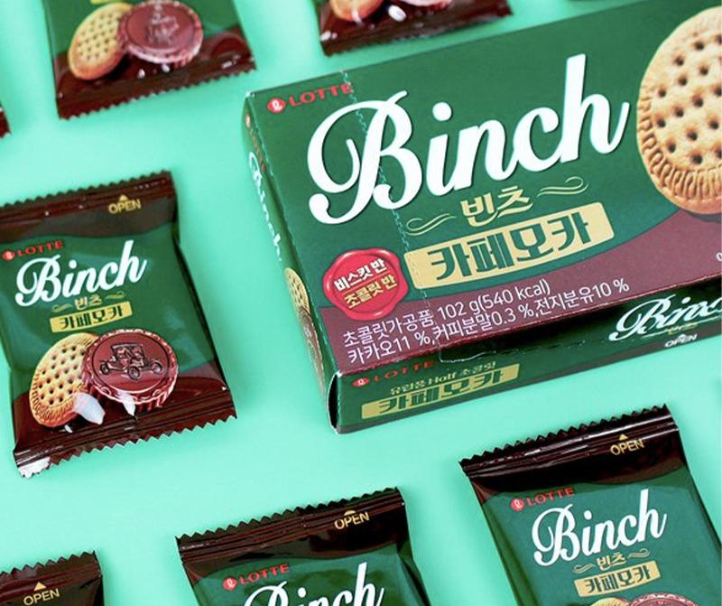 Binch巧克力摩卡咖啡餅乾 (102g)