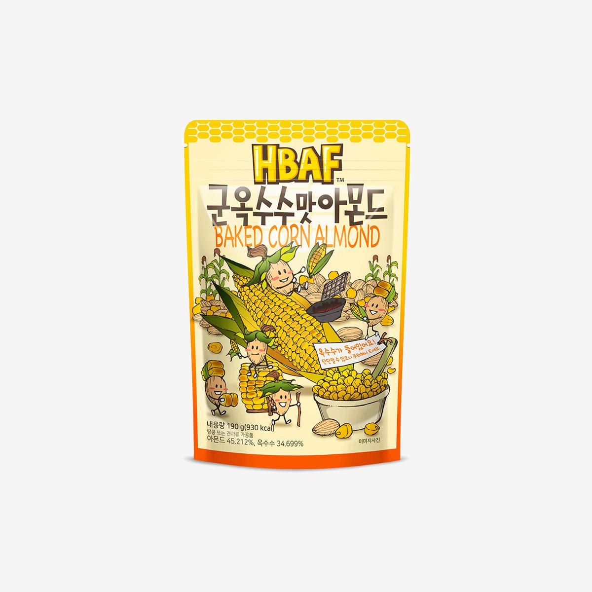 烤玉米味杏仁果（190g）