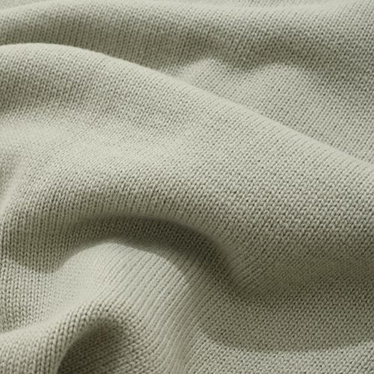 布標針織棉外套（薄荷綠）