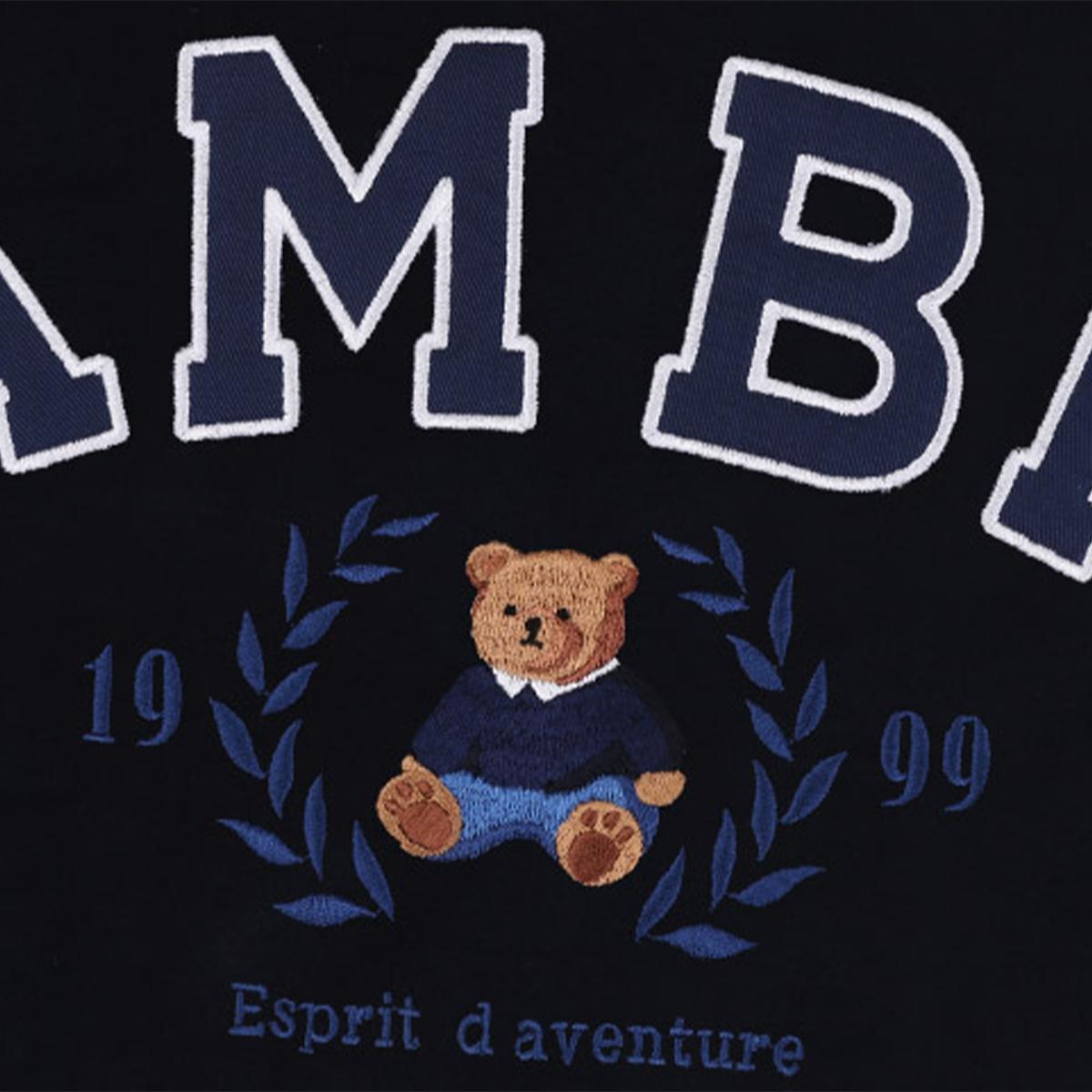 School Bear鍊刷衛衣（海軍藍）