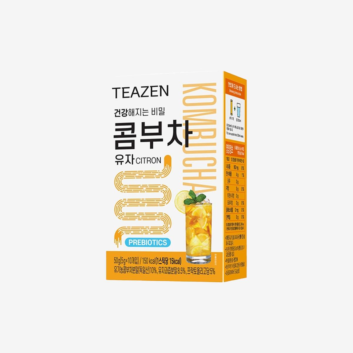 ⟪BTS同款⟫ 柚子味康普茶 (1盒10包)