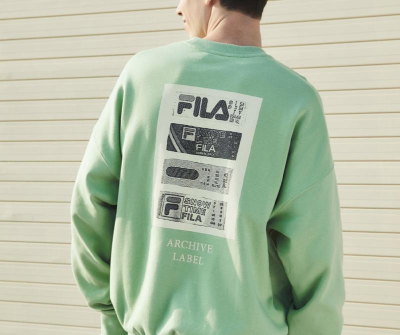 最新コレックション Fila 韓国人気 Vintage Label Hoody 多 リアルサープラス Steamshowers4less Com