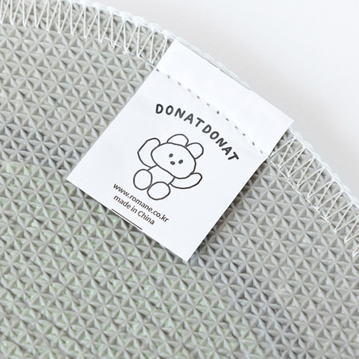 DONATDONAT動物造型腳踏墊（愜意小熊）