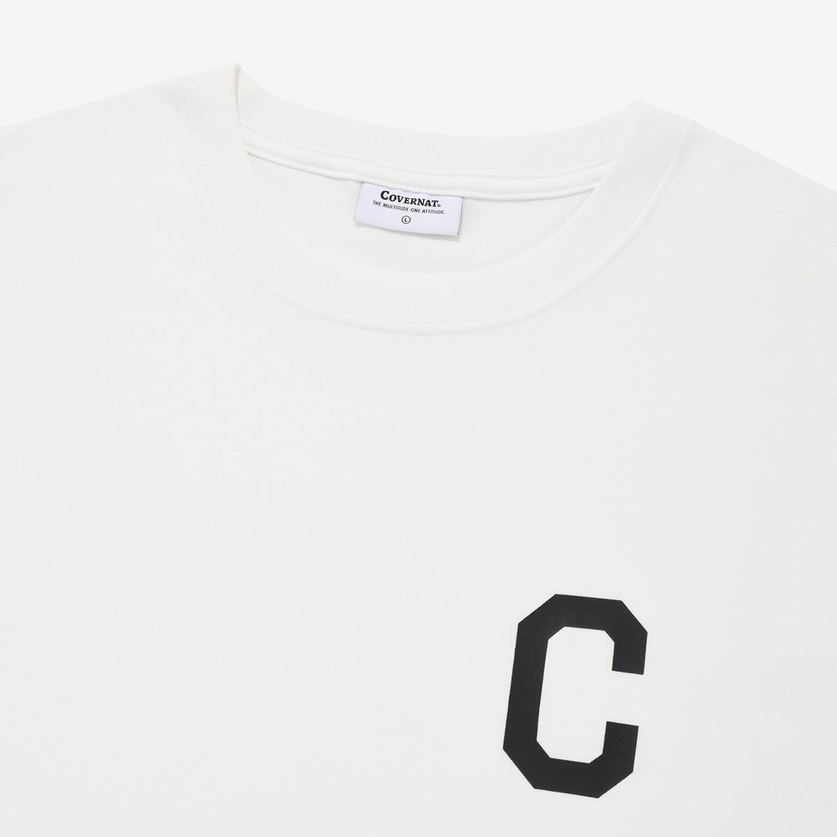 C Logo短袖T恤