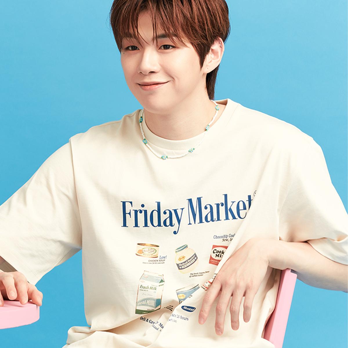 《姜丹尼爾同款》Friday Market短袖T恤