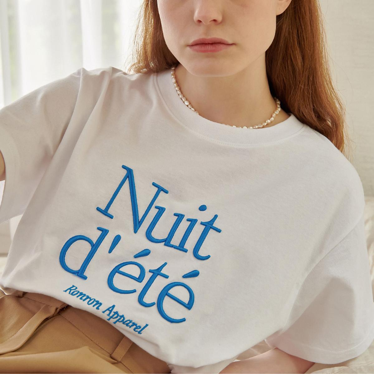 NUIT D ETE短袖T恤