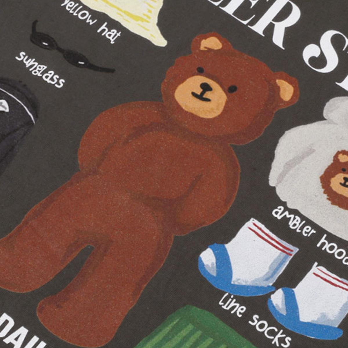 Dressing a Bear短袖T恤（深灰色）