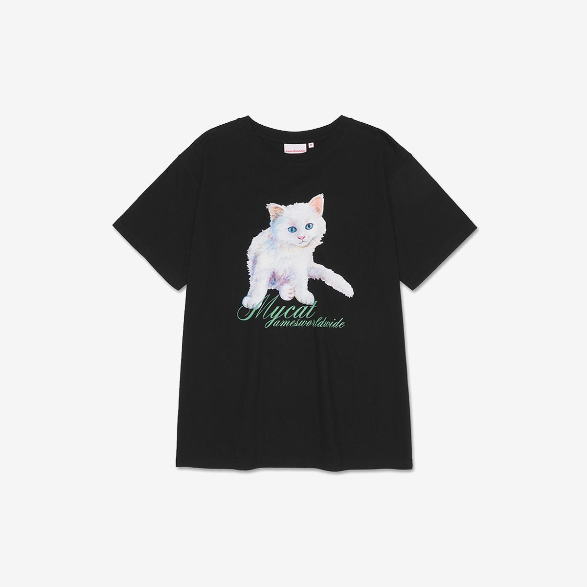 MY CAT短袖T恤