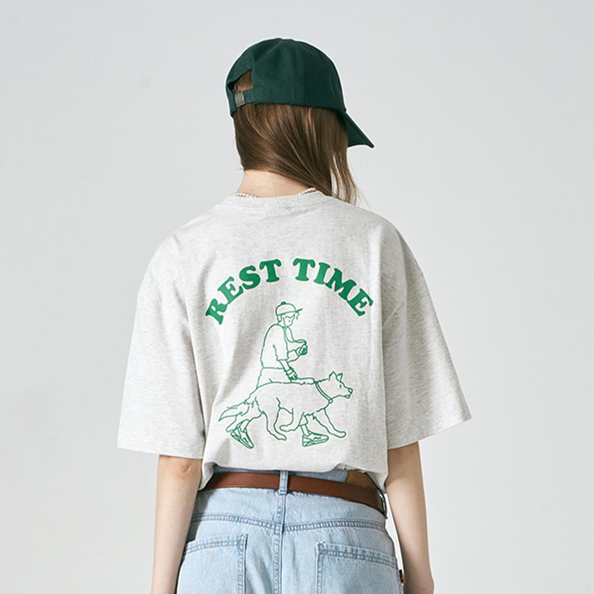 REST TIME STROLLING短袖T恤