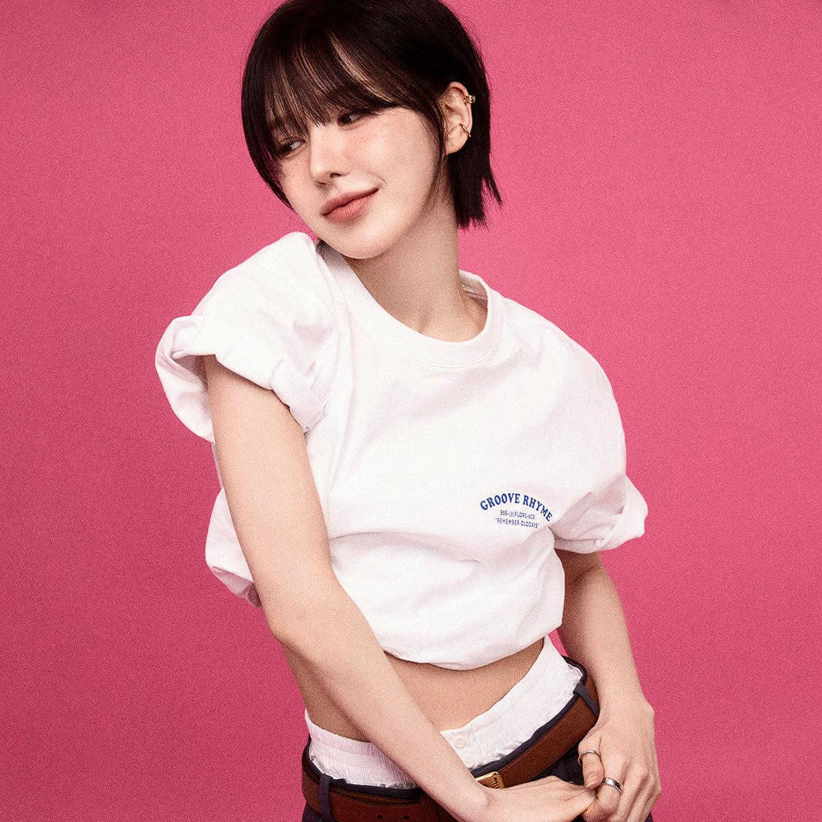 《Red Velvet Wendy同款》TEAM WORK RUNNING短袖T恤
