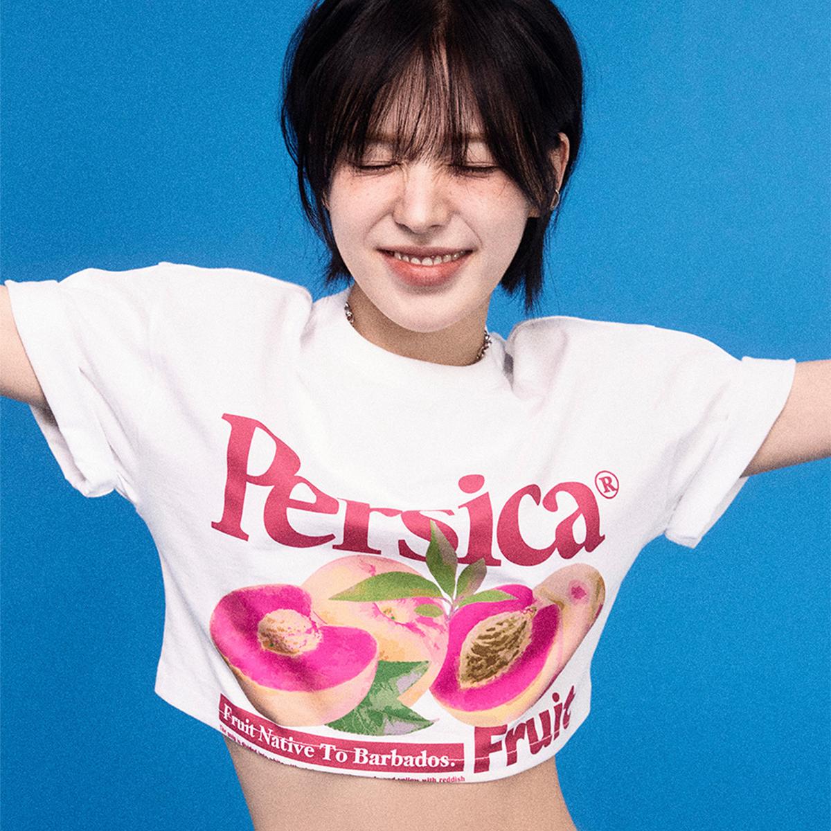 《Red Velvet Wendy同款》PERSICA PEACHES短袖T恤