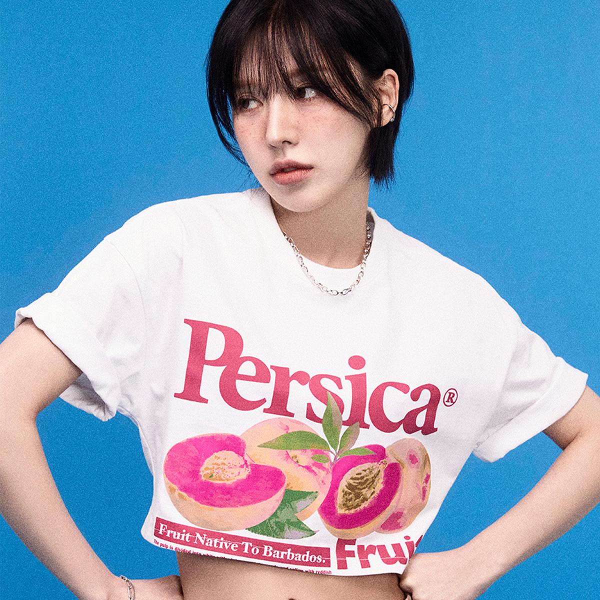《Red Velvet Wendy同款》PERSICA PEACHES短袖T恤