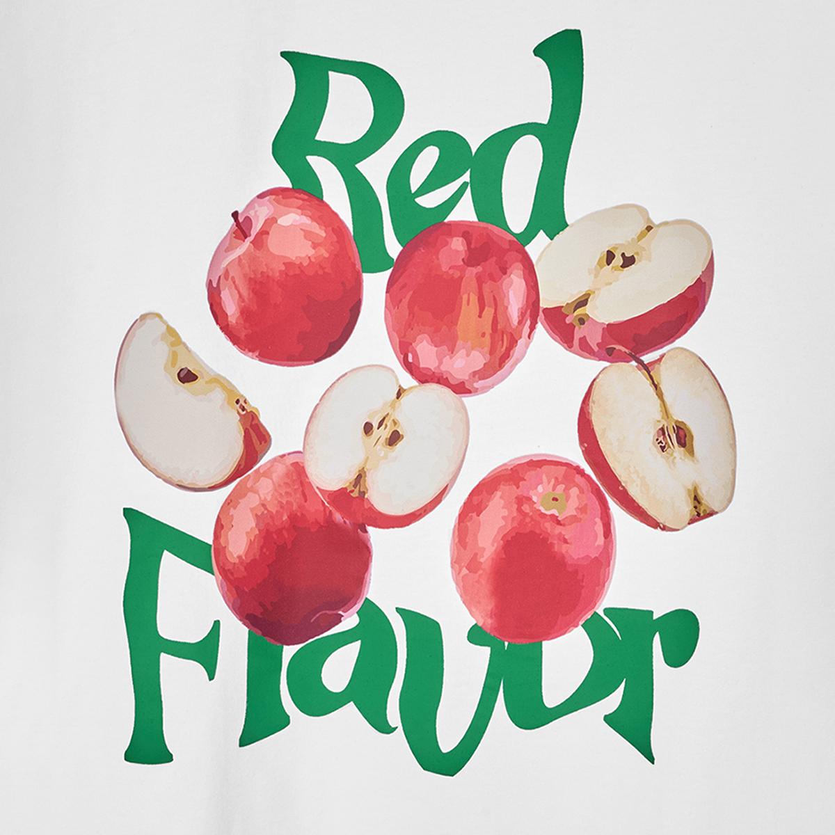 RED FLAVOR APPLE短袖T恤