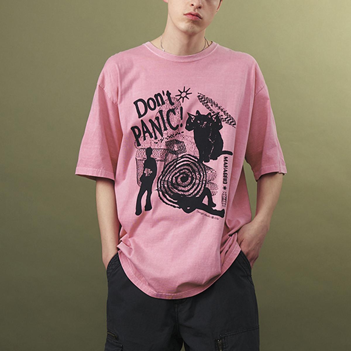 《SEVENTEEN 淨漢同款》DON’T PANIC短袖T恤