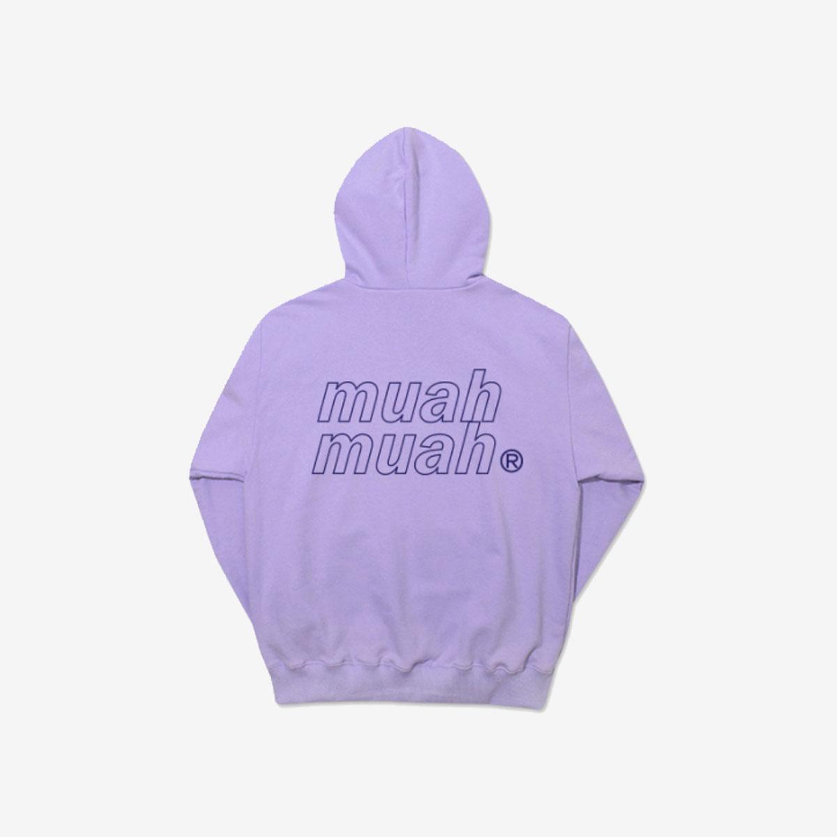 MUSE Point Logo Overfit Hoodie 帽T(薰衣草紫)