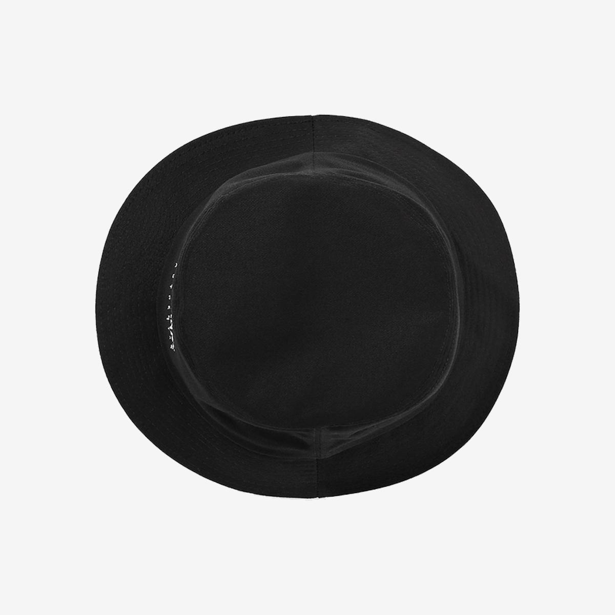 LOGO漁夫帽（黑色）