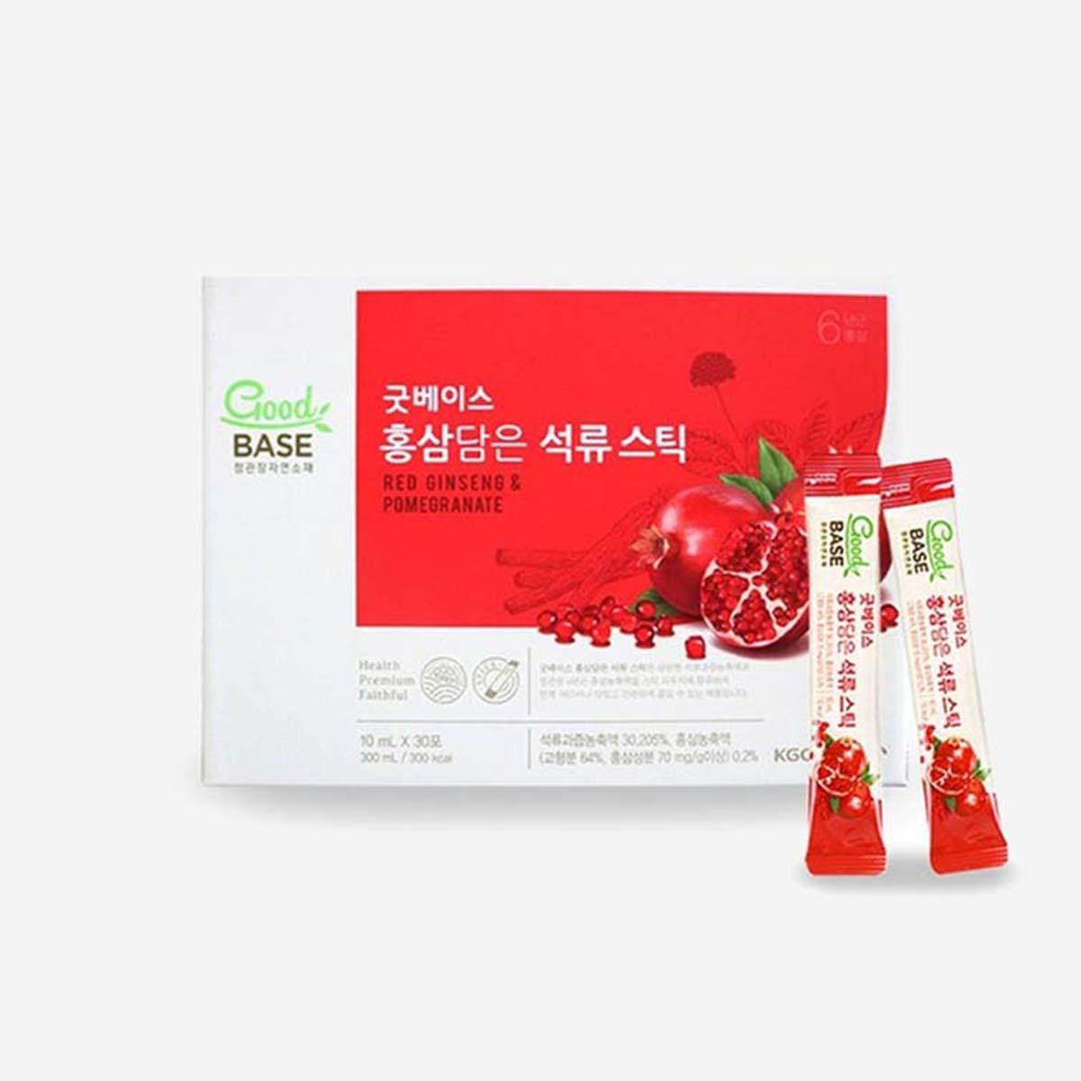 ผลิตภัณฑ์เพื่อสุขภาพ รสทับทิมผสมโสมเกาหลี (30 ซอง)