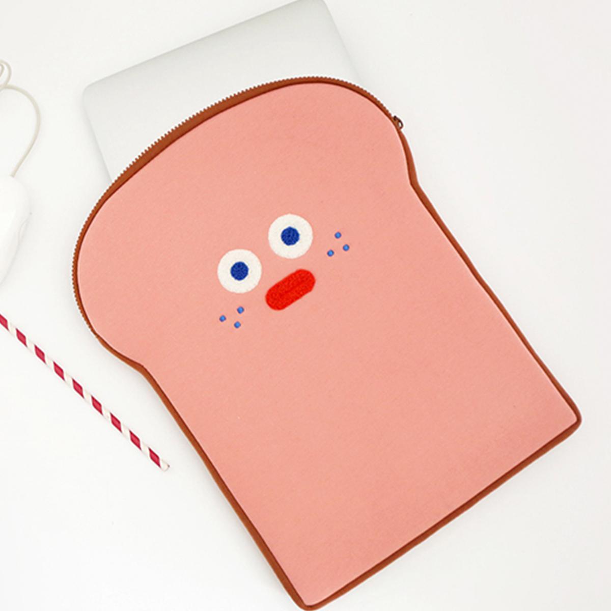 Brunch Brother 吐司刺繡電腦包（草莓吐司）