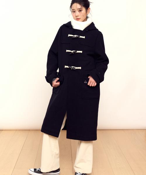 ★24-25FW新作★KIRSH★CHERRY HOODIE TOGGLE LONG COAT Kirsh CHERRY HOODIE TOGGLE LONG COAT (Creatrip)
