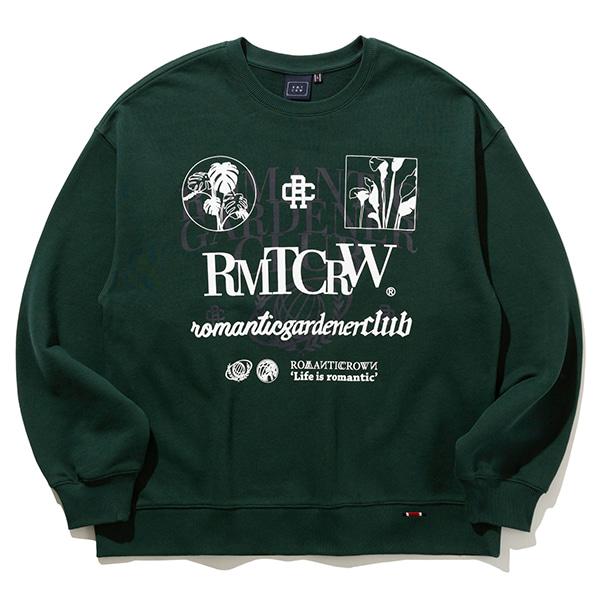 [ROMANTIC CROWN]★韓国大人気★OVERLAP SLOGAN SWEAT SHIRT Romantic Crown | Creatrip: 韓國購物商城