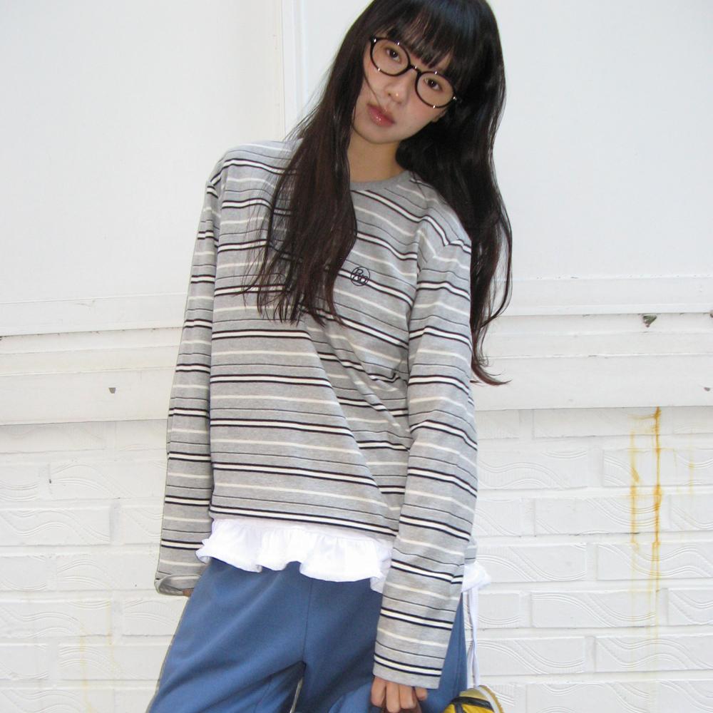 RONRON RONRON MULTI STRIPE LONG SLEEVE (Creatrip)