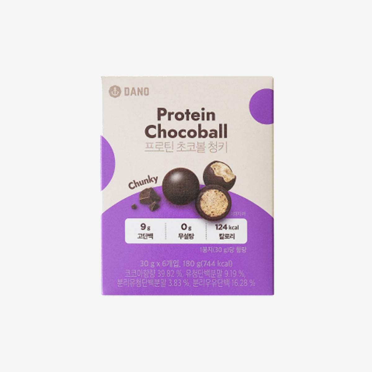 蛋白質巧克力球（6入）