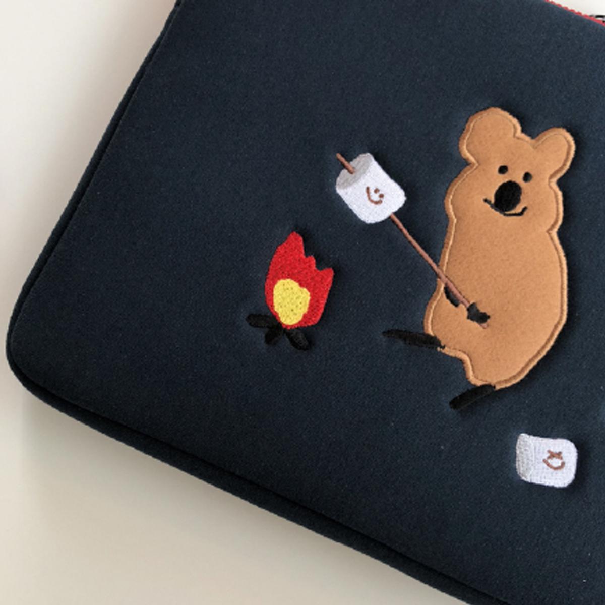 S`MORE刺繡Ipad&筆電收納包