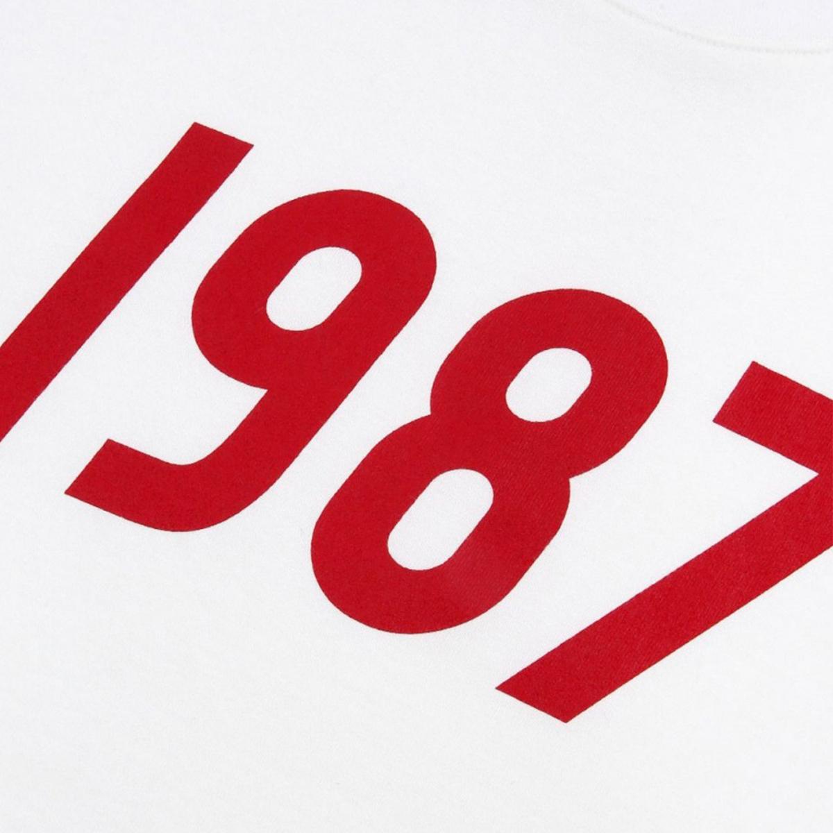 1987 LOGO短袖上衣（白色）