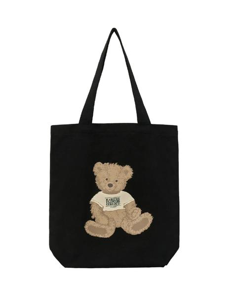 ★Marithe + Francois Girbaud★ DOODLE BEAR BIG SHOPPER BAG b Marithe Francois Girbaud DOODLE BEAR BIG SHOPPER BAG da
