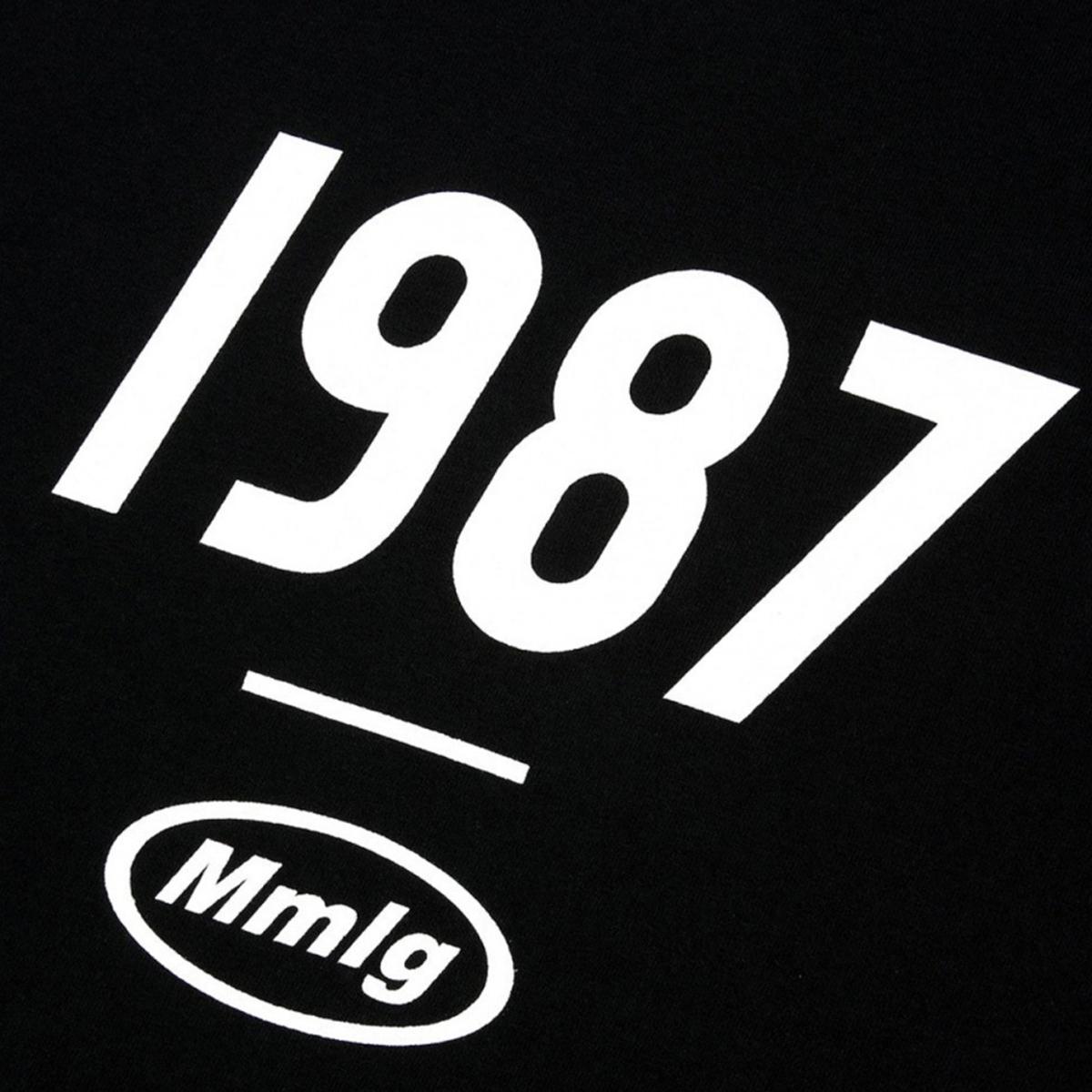 1987經典LOGO短袖上衣（黑色）