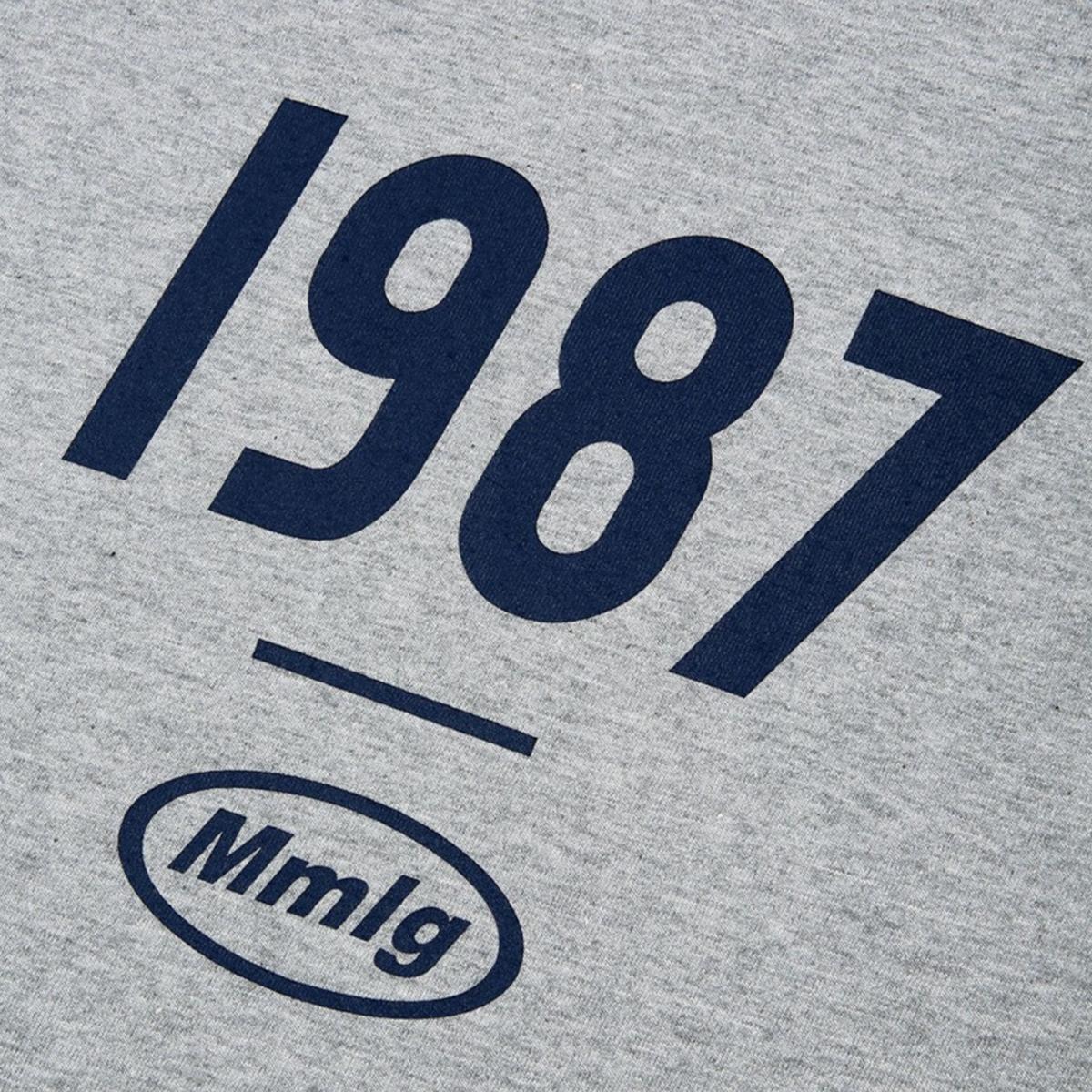 1987經典LOGO短袖上衣（灰色）