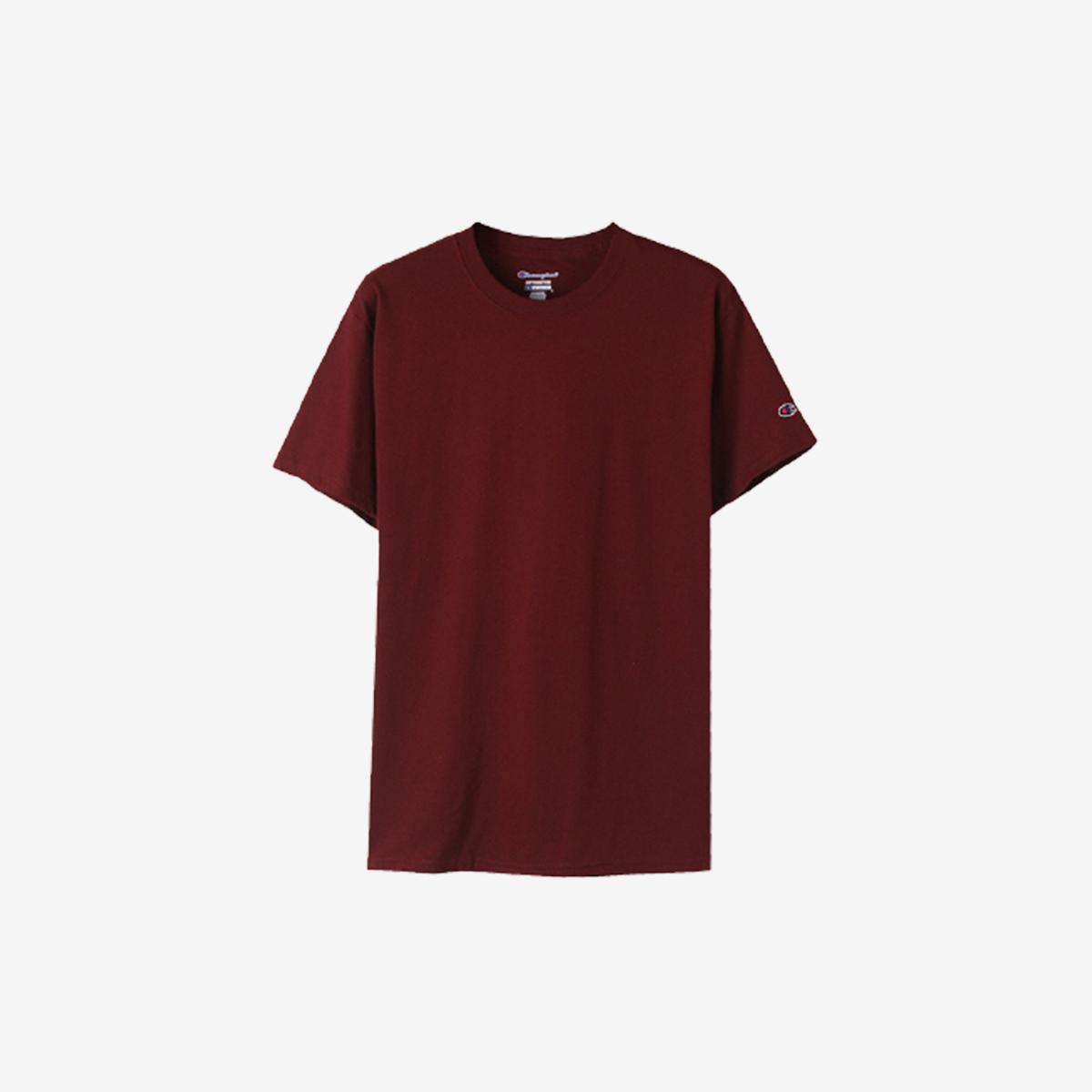 T425 素色T-shirt（栗色）