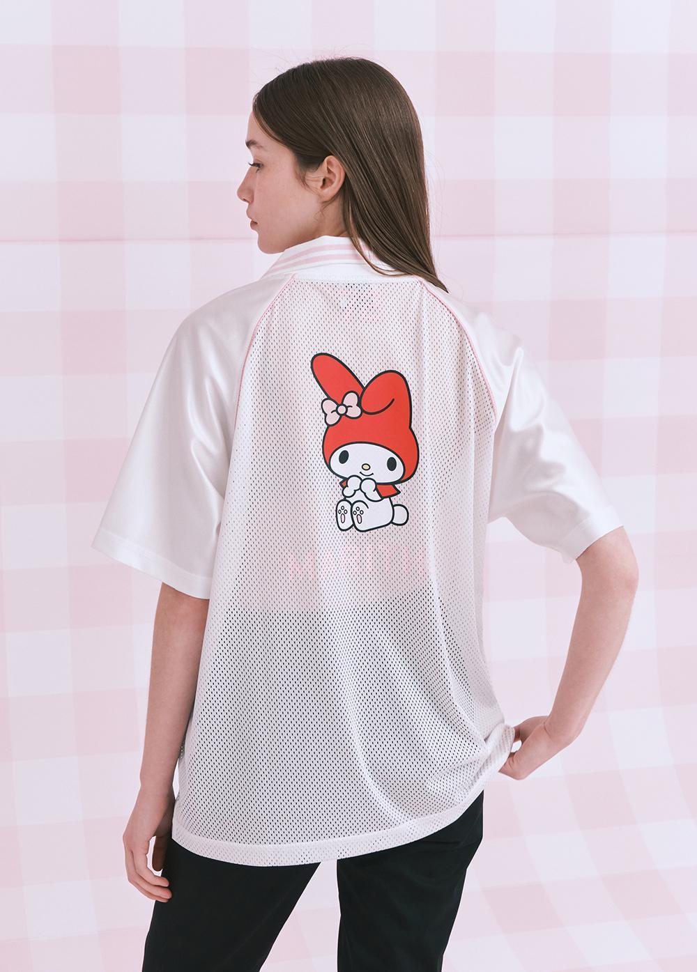 Tシャツ・カットソー MARITHE X MY MELODY W MESH OVER FIT TEE MY MELODY - MARITHÉ+FRANҪOIS GIRBAUD