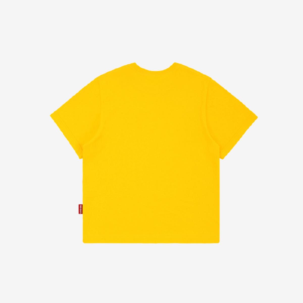 Áo phông cộc tay logo OiOi 2020 (màu vàng)