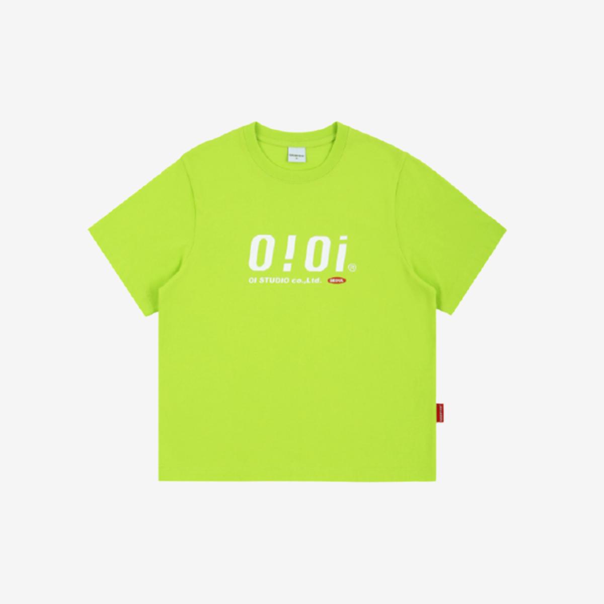 Áo phông cộc tay logo OiOi 2020 (màu chanh)