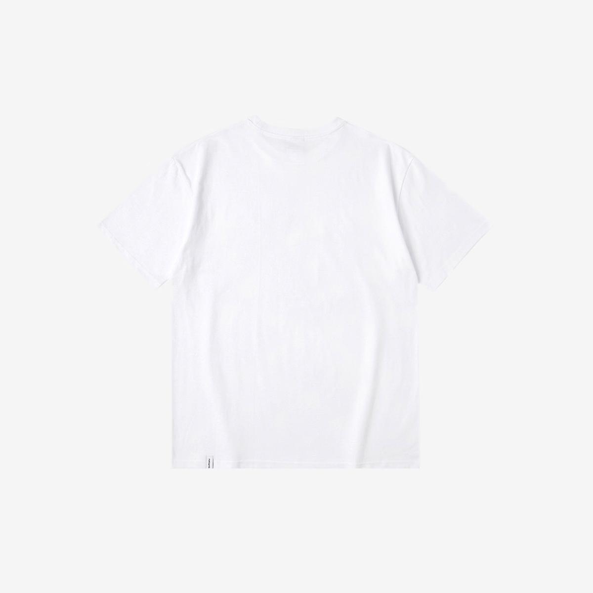 COLLEGE LOGO 短袖T恤（白色）