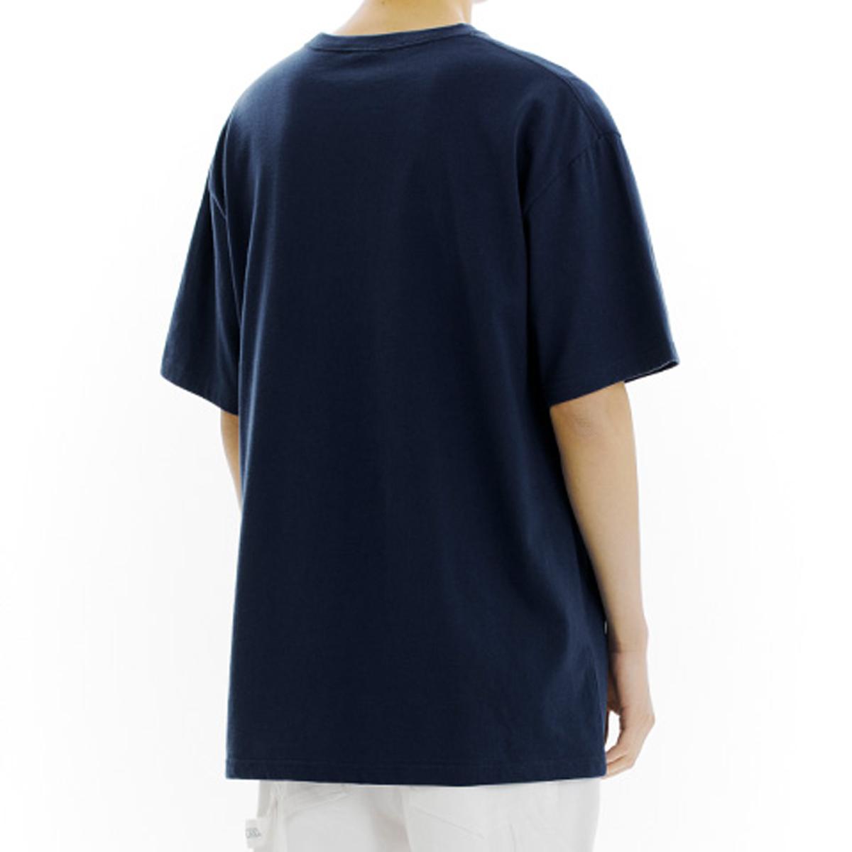 COLLEGE LOGO 短袖T恤（海軍藍）