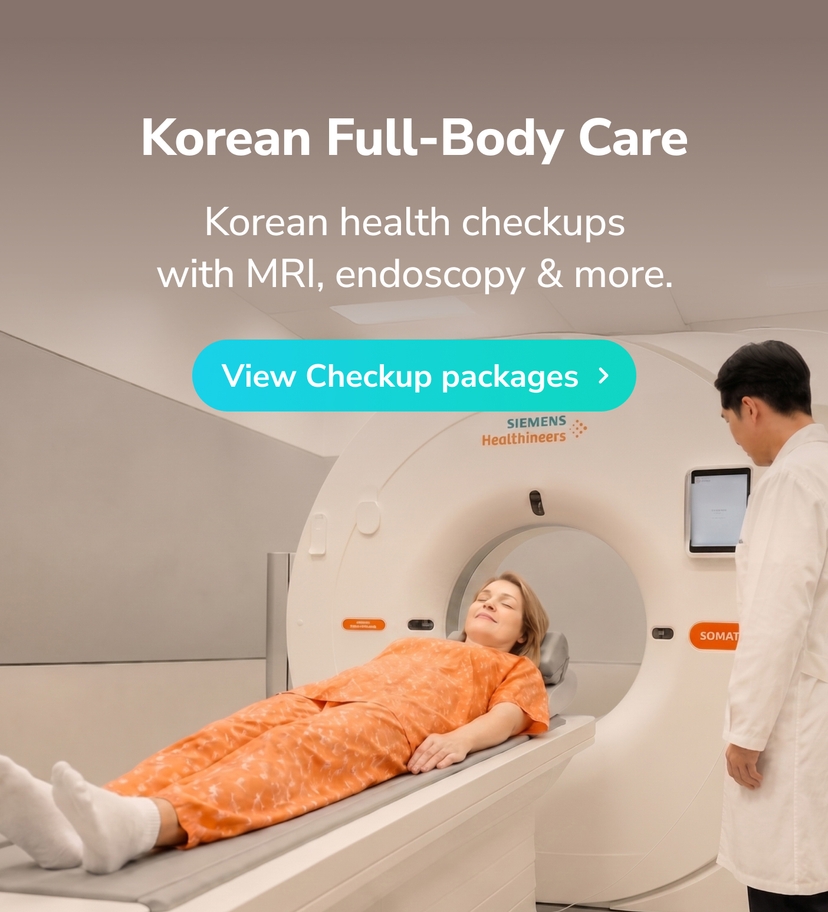 Korean Full-Body Care. Korean health checkups with MRI, endoscopy, and more. View checkup packages